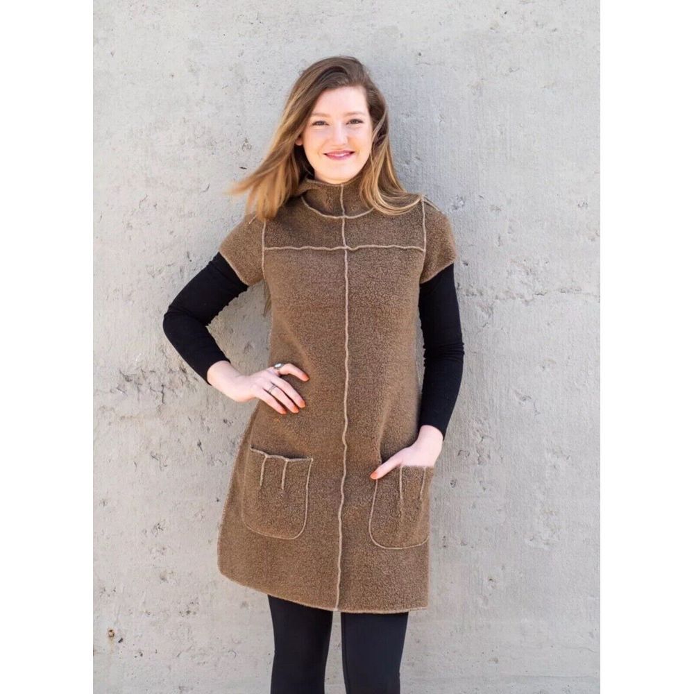 Beebop & Wally Women's Retro Vintage Teal Pebble Dress $90